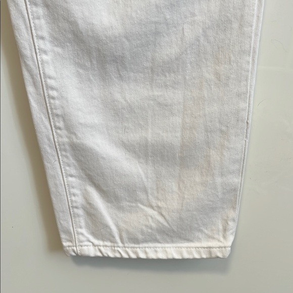 WEWOREWHAT NWOT White High Waist Mom Denim Jeans, Size 30 - Picture 6 of 14